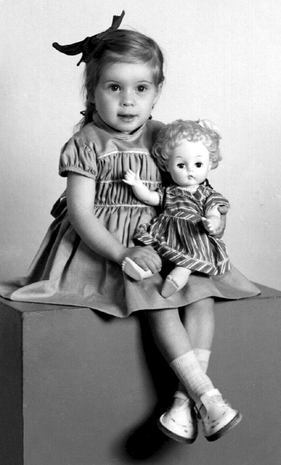 Foto van mij uit 1960. Ik ben hier ong. 2� jaar oud.