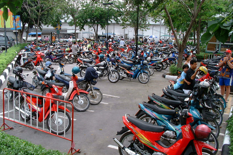 Scooters in Pattaya